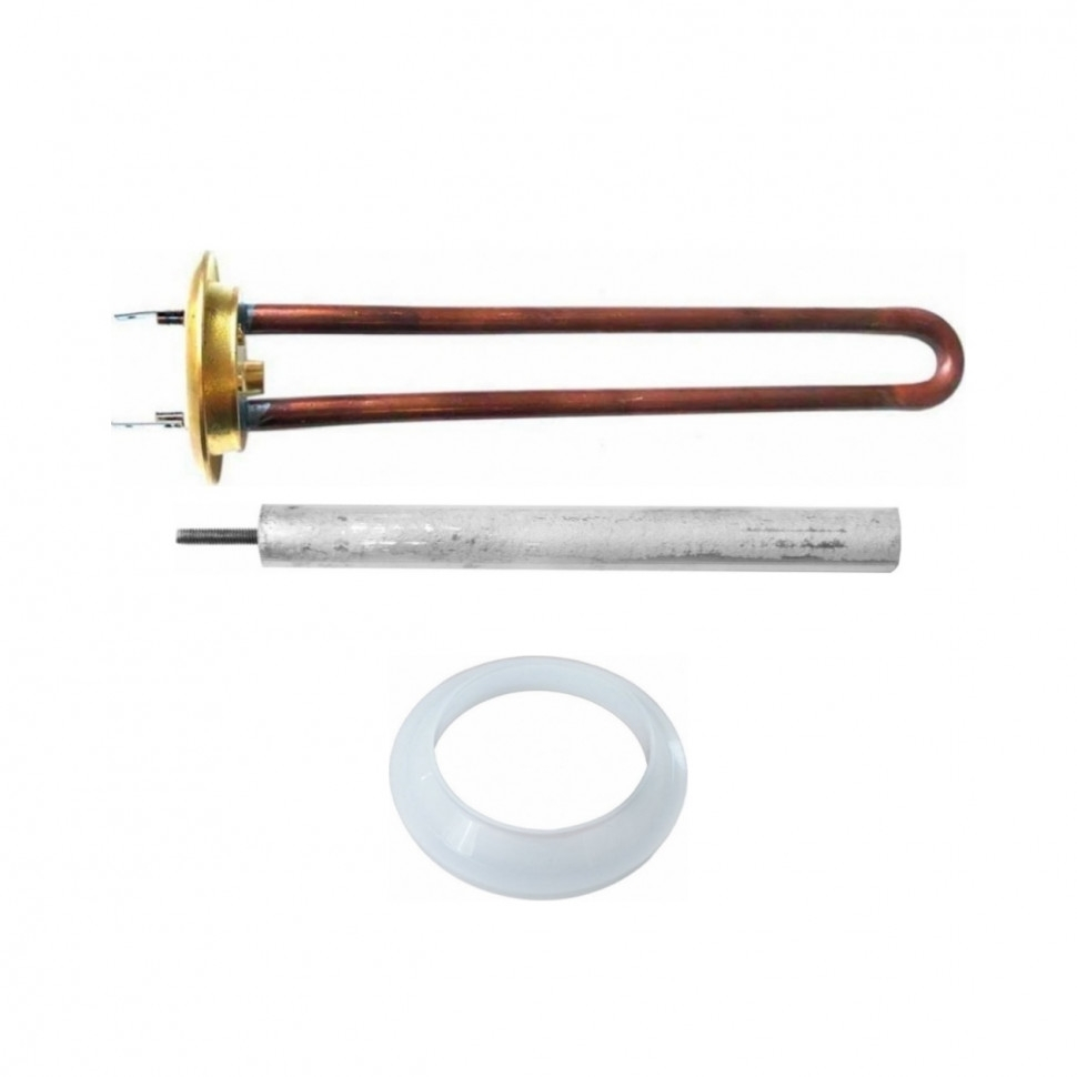 Комплект ТЭН 700Вт (0,7кВт) RF для водонагревателя Thermex RZB, IF, ID, Garanterm, PREMIUM + прокладка + анод, 50056K