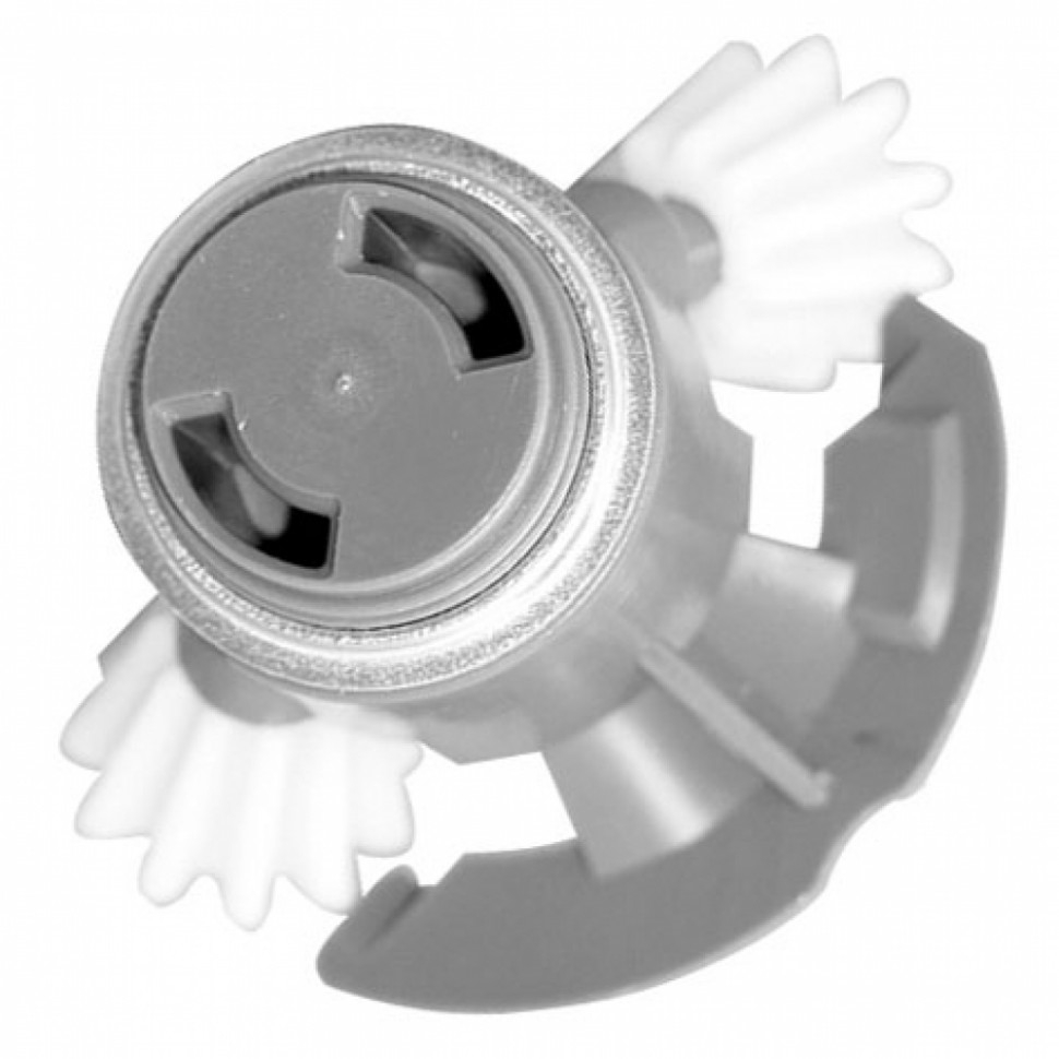 Набор 2 шт Редуктор для мясорубки Bosch CHAMPION, MFW, Siemens с пластиковым штоком и двумя шестернями, 11 зубьев, 611988, KMh1035