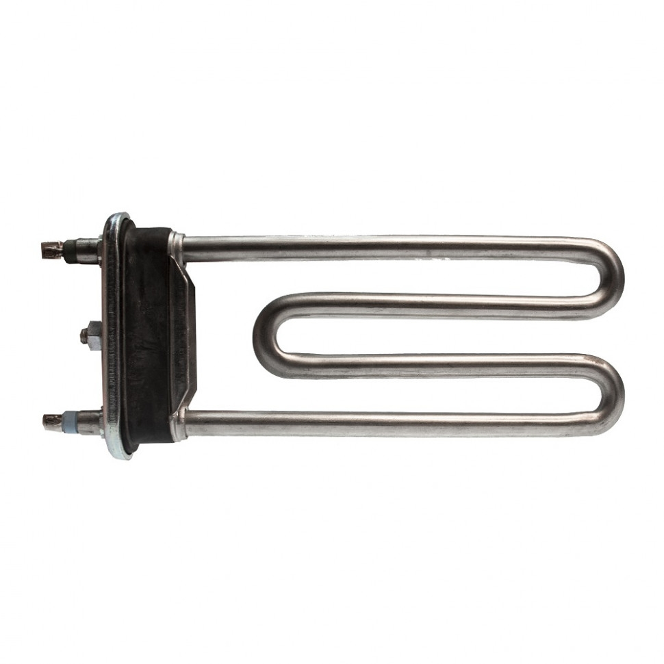 ТЭН 1700W для стиральной машины Ariston, Indesit с отверстием под датчик L168мм, 46081