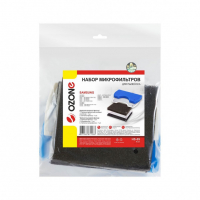 Комплект микрофильтров для пылесосов Samsung, 2 шт, полиэстер, Ozone, HS-09NZ