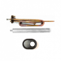 Комплект ТЭН 2,5кВт (2500Вт) RCA для водонагревателя Ariston + прокладка+ анод, 3401364K