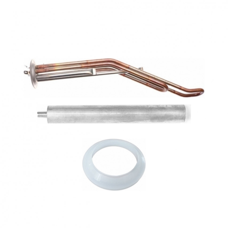 Комплект ТЭН 2кВт (2000Вт) RF для горизонтального водонагревателя Thermex, Garanterm GTR, Electrolux EWH + прокладка + анод, 10124K Комплект ТЭН 2кВт (2000Вт) RF для горизонтального водонагревателя Thermex, Garanterm GTR, Electrolux EWH + прокладка + анод, 10124K