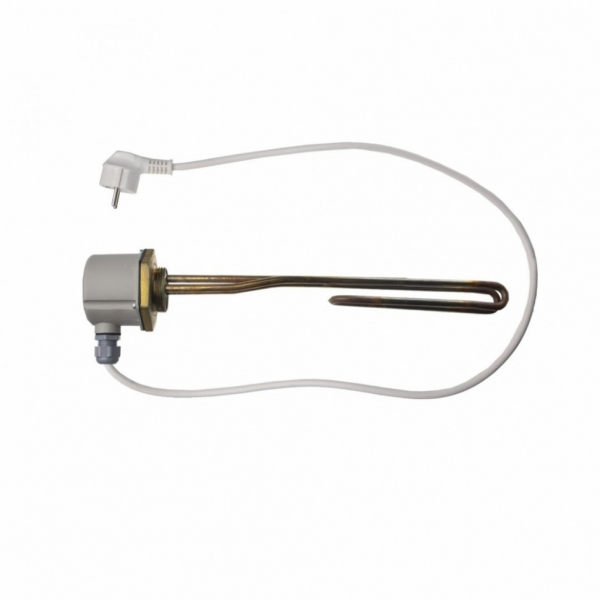 Комплект ТЭН 3кВт (3000Вт) RCT для Nibe, Baxi, Termica  резьбовой G1 1/2" + стержневой термостат + индикаторная лампа + крышка + сетевой шнур, 3401397