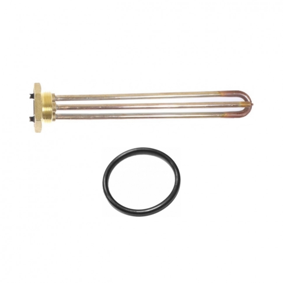 Комплект ТЭН 2кВт (2000Вт) RDT, резьбовой 42мм для Ariston, De Luxe, Real, Thermex, под анод М6 + прокладка, 182014K2 Комплект ТЭН 2кВт (2000Вт) RDT, резьбовой 42мм для Ariston, De Luxe, Real, Thermex, под анод М6 + прокладка, 182014K2