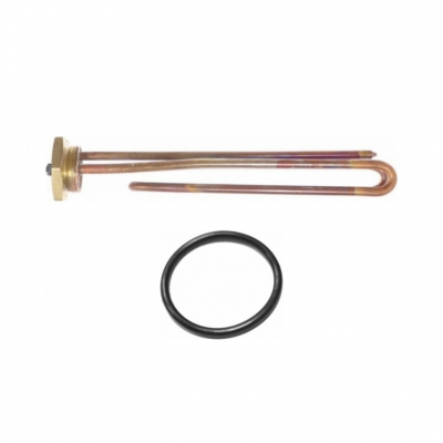 Комплект ТЭН 3кВт (3000Вт) RCT резьбовой 42мм для Ariston, De Luxe, Real, Thermex + прокладка, 182384K