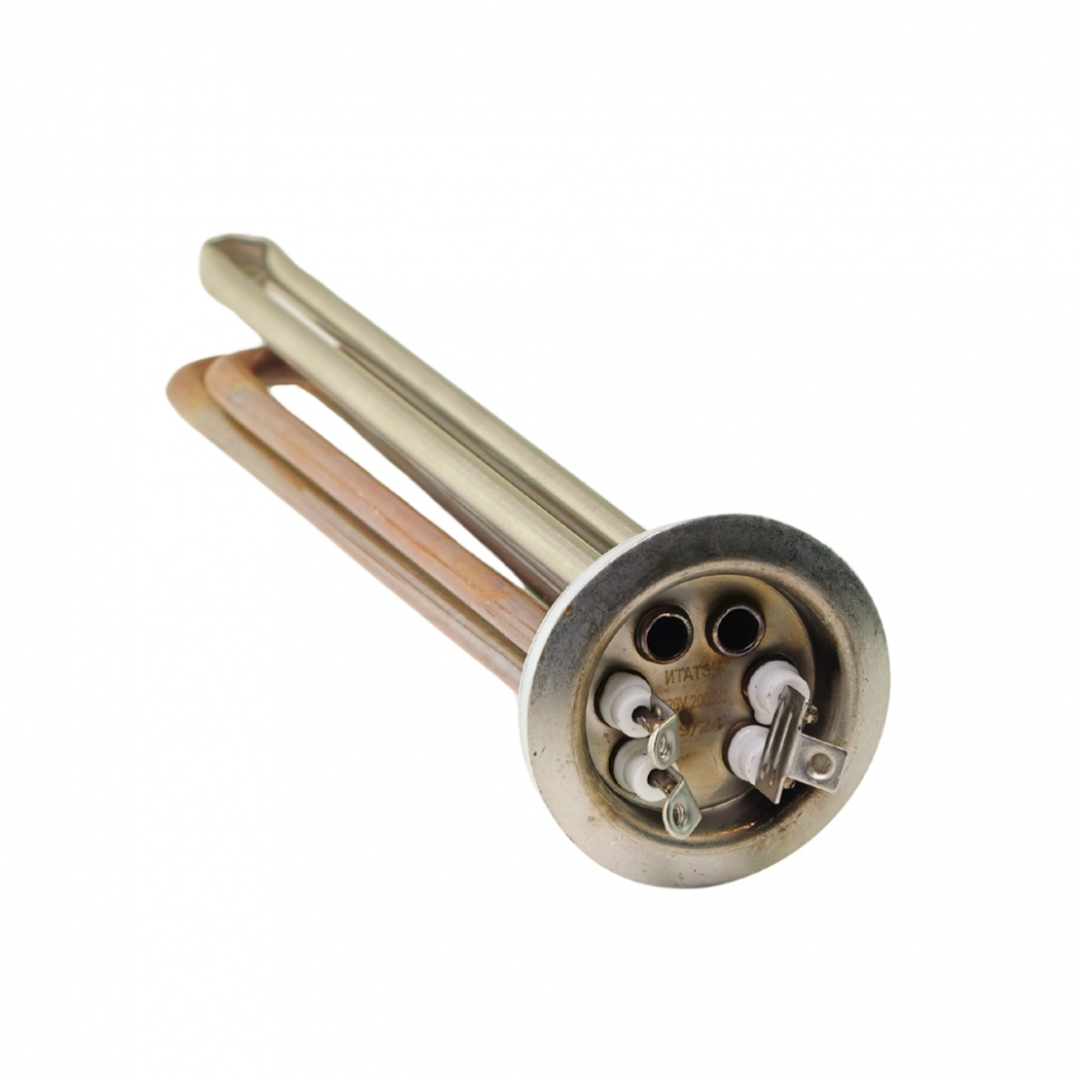 Ремкомплект для водонагревателя Thermex, Electrolux ТЭН 2 кВт (2000W) RF под анод М6 контакты под винт + прокладка + анод, М20114K