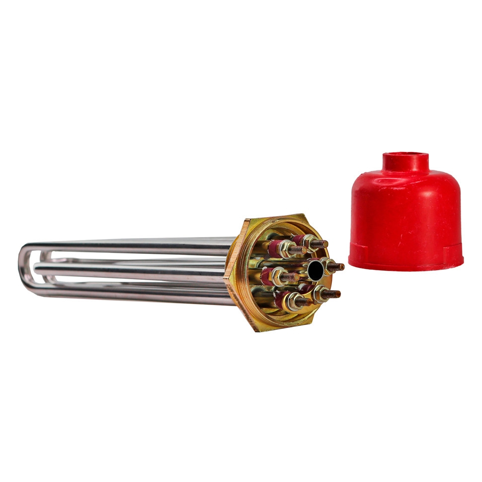 БЛОК-ТЭН RDT, 6000W(2000х3), нерж, G1 1/2", L300мм, 220/380V (68560), 69560