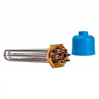 БЛОК-ТЭН RDT, 6000W(2000х3), нерж, G1 1/2", L300мм, 220/380V (68560), 69560