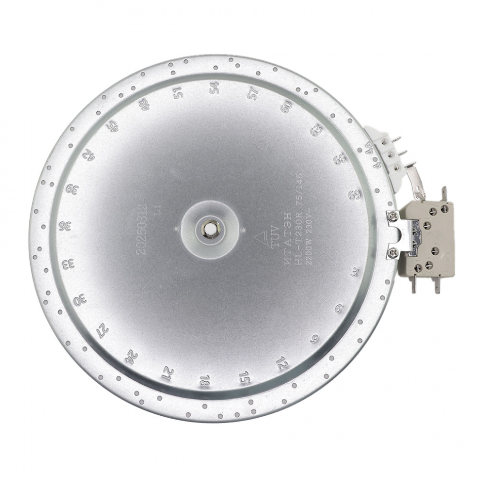 Конфорка для стеклокерамической плиты Electrolux, Zanussi, AEG 2200Вт, 230мм, 823122 Конфорка для стеклокерамической плиты Electrolux, Zanussi, AEG 2200Вт, 230мм, 823122