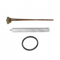 Комплект ТЭН 3кВт (3000Вт) RDT, резьбовой 42мм для Ariston, De Luxe, Real, Thermex + прокладка + анод, 20246K1 Комплект ТЭН 3кВт (3000Вт) RDT, резьбовой 42мм для Ariston, De Luxe, Real, Thermex + прокладка + анод, 20246K1